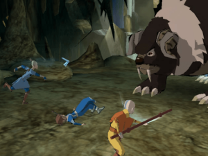 Avatar - The Last Airbender (USA) Game Play Snaps